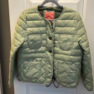 J.Crew Puffer Jacket Green.